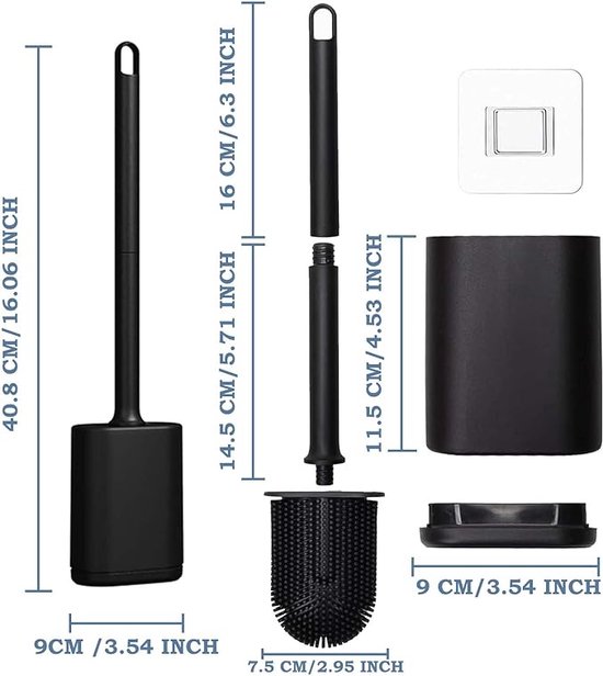 Houten toiletborstel - Benard's Woonaccessoires