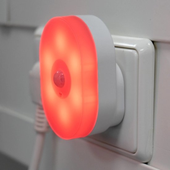 Slimme nachtlamp op wifi - Bewegingsdetectie - 120 graden detectiehoek - Smart nachtlampje - Sfeervolle RGB verlichting