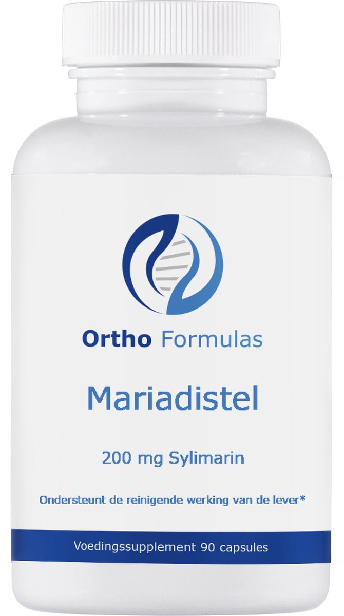 Goedkoopste Mariadistel - Silymarine - anti-oxidant - reiniging lever - leverwerking - detox - alcohol - supplement - stress - hart - bloedsuiker - vegan