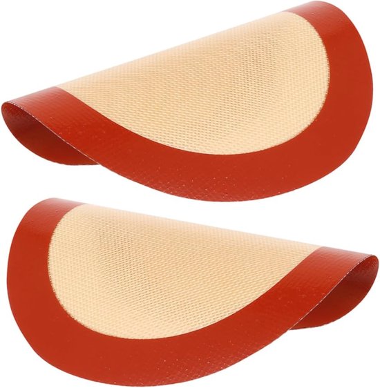 2 Stuks Geperforeerde Siliconen Glasvezel Bakken Mat Koekjes Bakken Gebak Bakken Pan Mat Oven Liner Pad