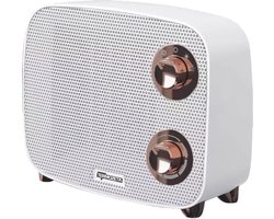 Termozeta TZR66G Keramische kachel Wit - 1500 watt - Elektrische kachel - Keramische verwarming - Ventilatorkachel
