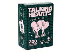 Omslag van Talking Hearts Couple Edition Game - 200 gesprekskaarten voor koppels