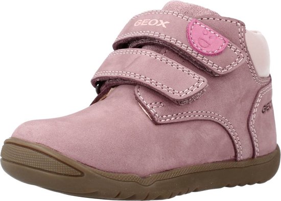 Geox Baby-meisje B Macchia Girl A eerste stappen, Smoke Grey, 24 EU Geox Baby-meisje B Macchia Girl A eerste stappen, Smoke Grey, 24 EU