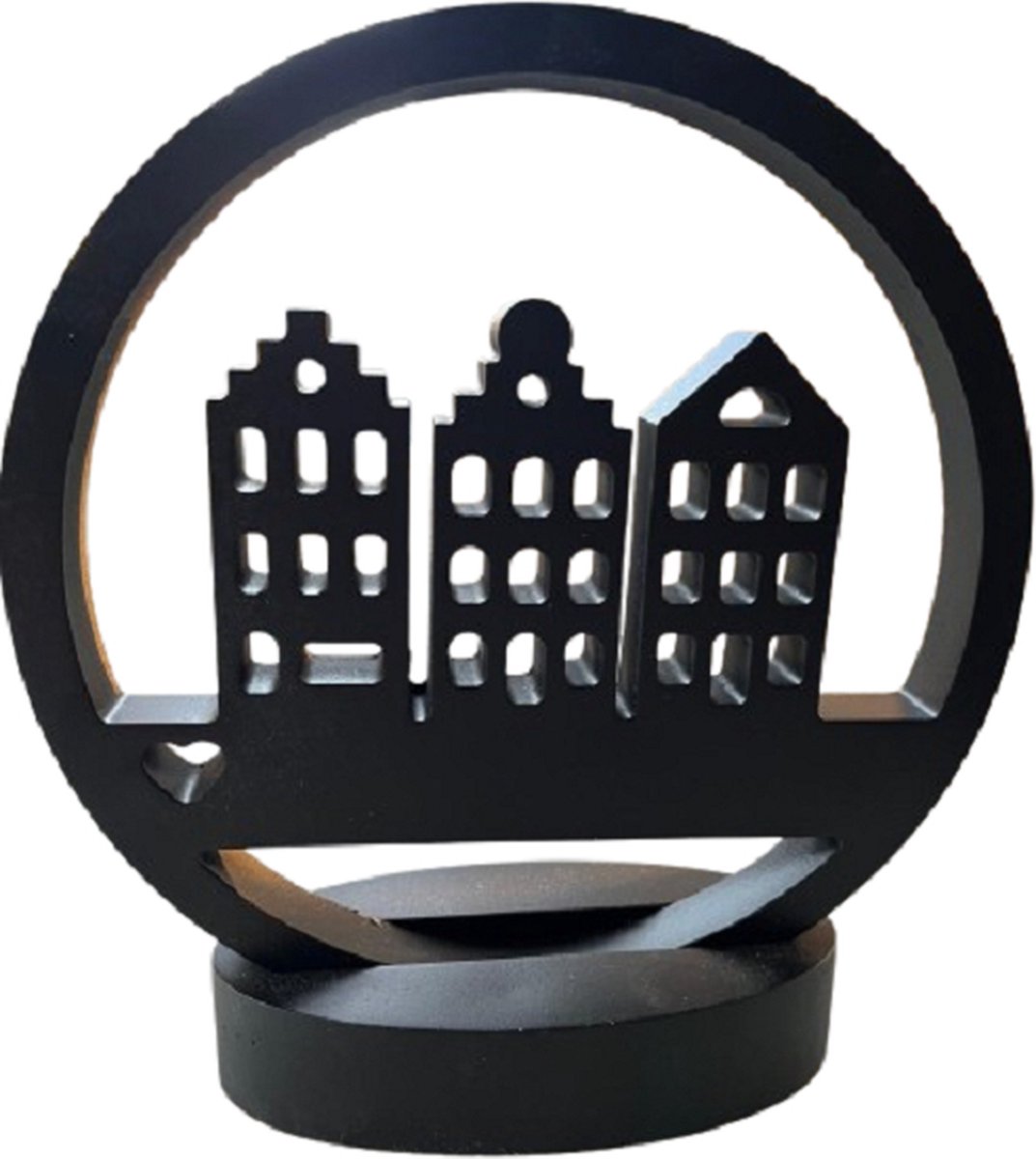Grachtenpand decoratie rond