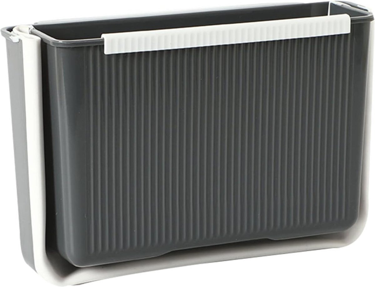 Goedkoopste Opvouwbare Wandprullenbak voor Keuken en Badkamer - Grote Capaciteit Vuilnisbak Onder Gootsteen
