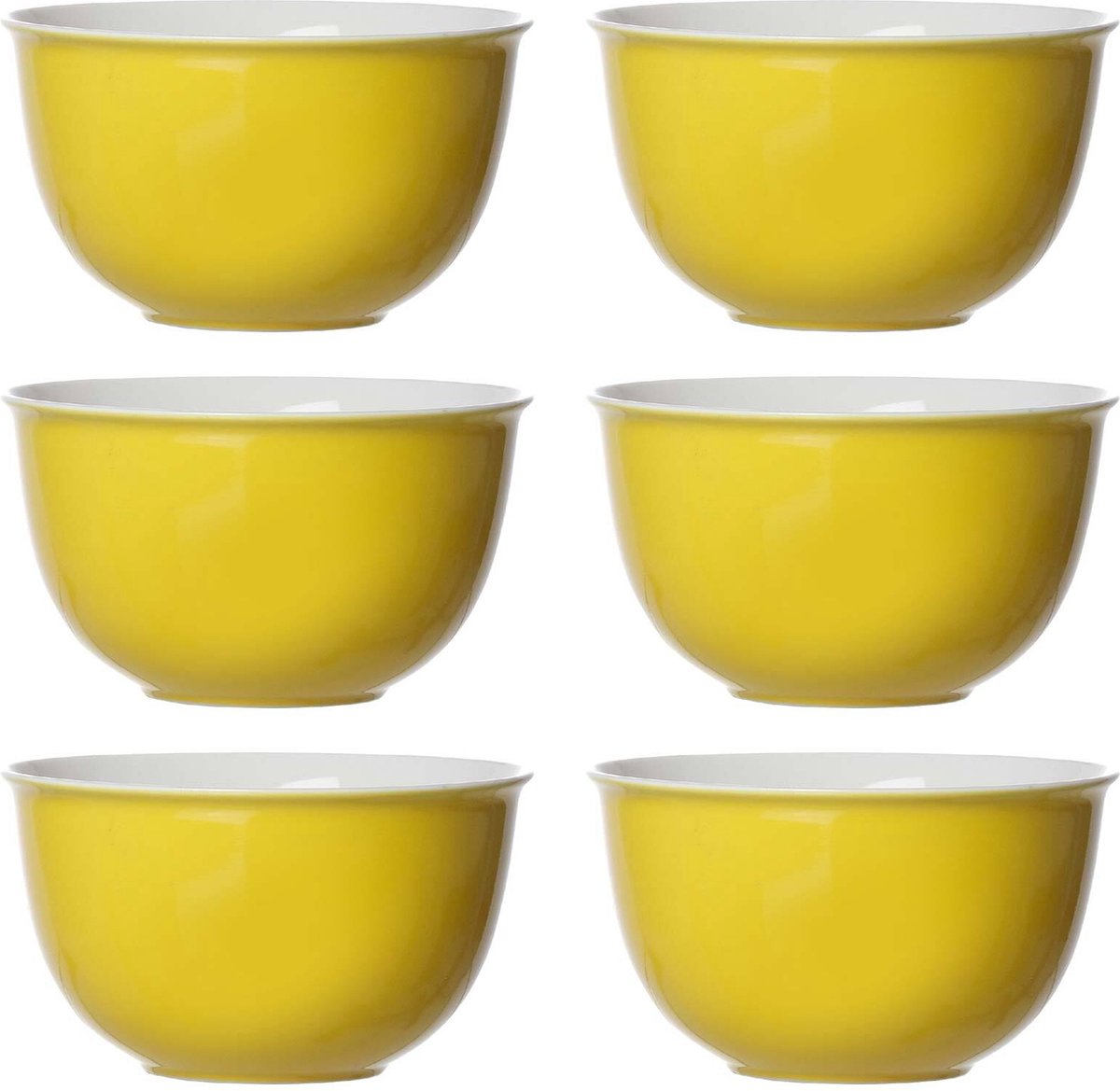 Müslischalen Doppio ø 14 cm Set van 6
