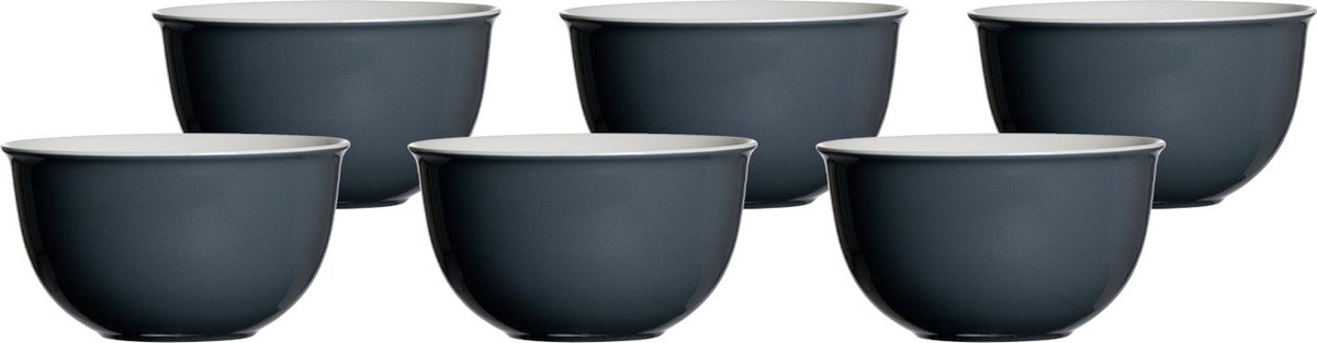 Müslischalen Doppio ø 14 cm Set van 6