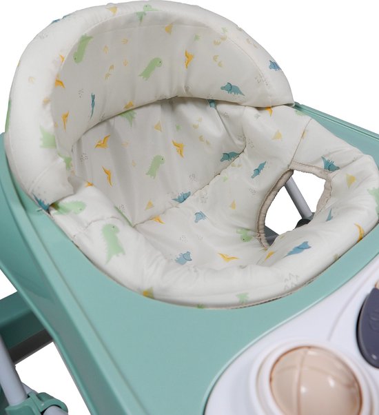 Tryco Baby Walker Dinosaurus Stonegreen Loopstoel TR-927068 van Tryco — afbeelding 4