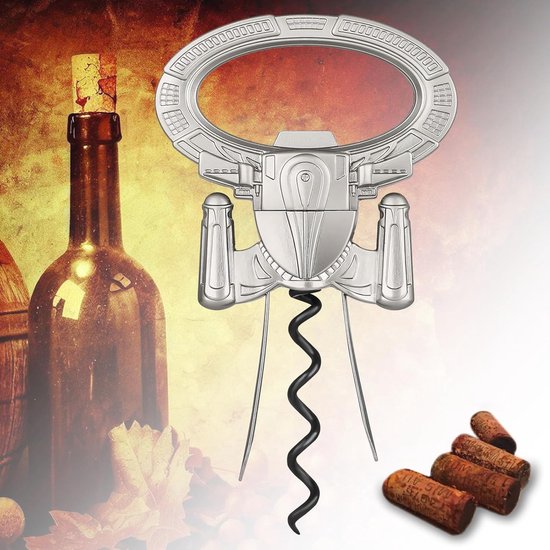 LKKCHER Ah So Ouvre-bouteille pour Bouteilles Vintage, Tire Bouchon de