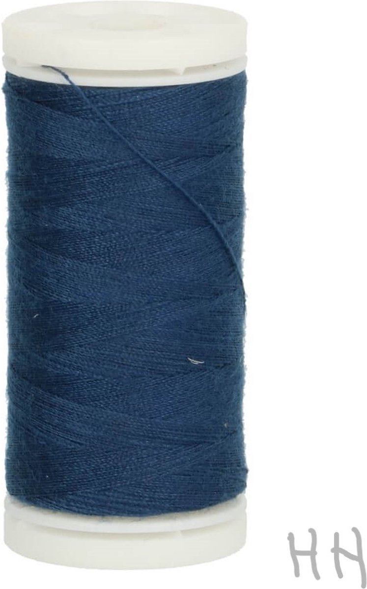 1 klosje naaigaren 1645 donker blauw Artifil - 200 m - 100% polyester - navy marine - garen voor alle naaimachines en stoffen
