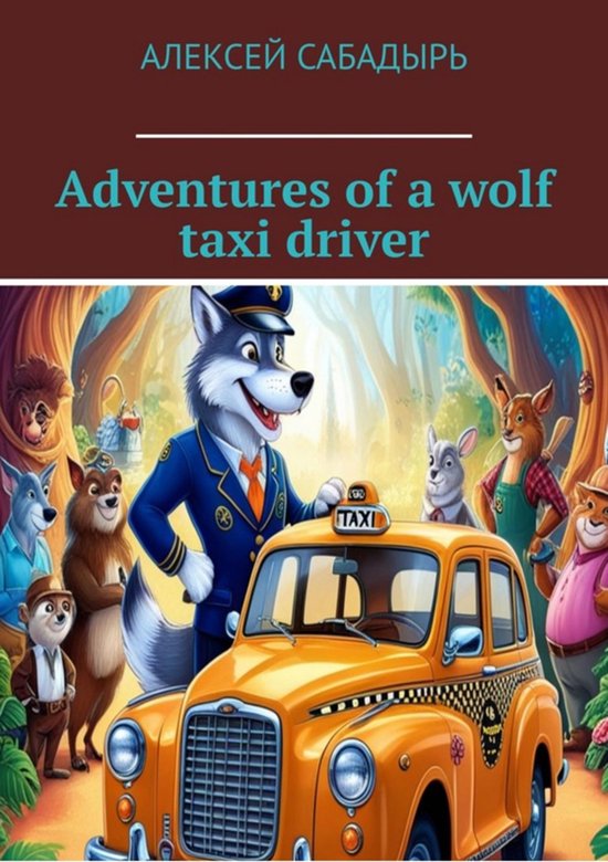 Adventures of a wolf taxi driver - cover