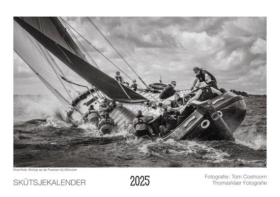 Skûtsjekalender 2025 | Wandkalender | 42 x 30 cm |