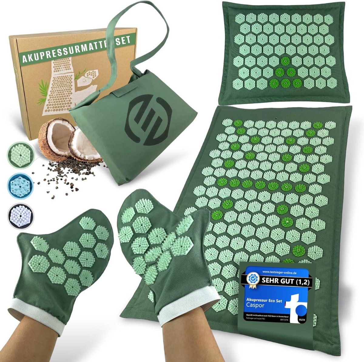 Equivera Shakti Mat Original - Shakti Mat - Acupressuur Mat - Shakti - Spijkermat