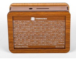 MoneyBox Spaarpot – Unieke Aftelmethode – Spaardoel €500 – Tel af wat je spaart
