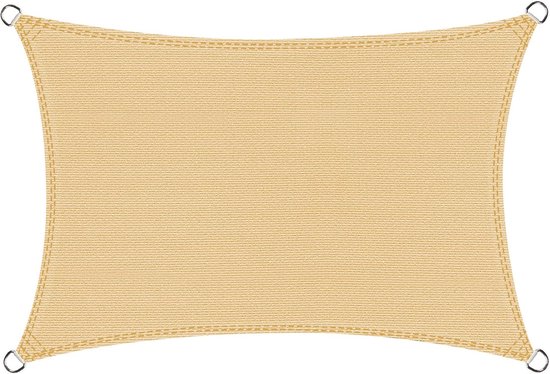HAIKUS Rechthoekig schaduwdoek, 2 x 3 m, ademend HDPE