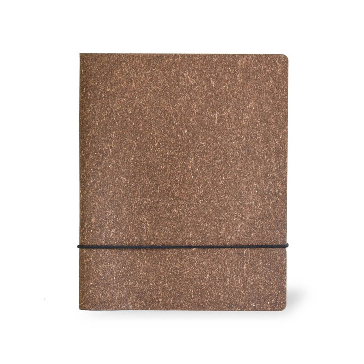 Notitieboek LOOP - Notitieboek A5 - Hervulbaar Notebook - Logboek - Journal - Gelinieerd - Circulair Leer - Bruin | MADE out of