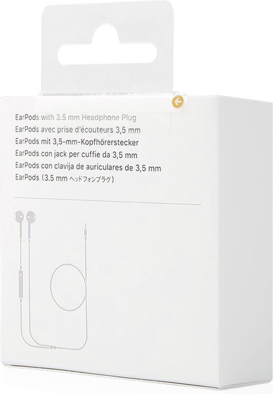Apple EarPods met 3,5mm headphone jack (koptelefoonaansluiting)