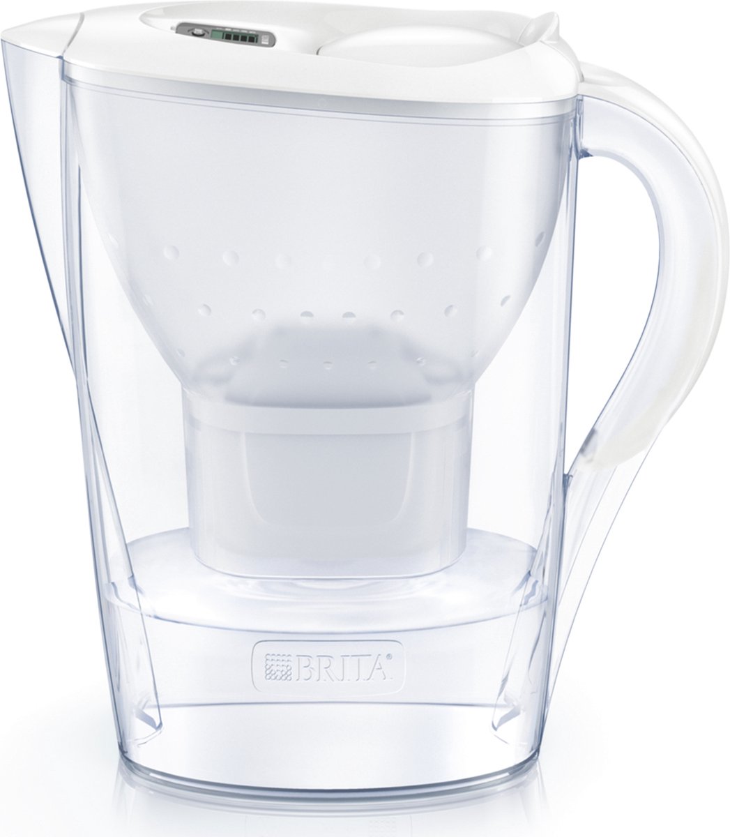 Bol.com BRITA Waterfilterkan Marella Cool White - 2,4L aanbieding