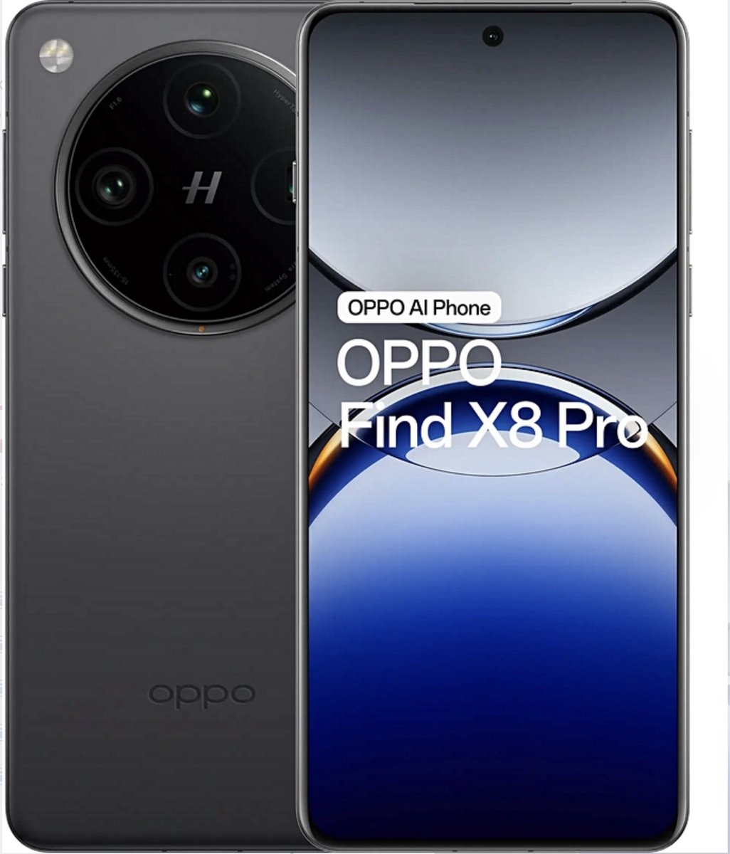 OPPO X8 Pro 17,2 cm (6.78") Dual SIM Android 15 5G USB Type-C 16 GB 512 GB 5910 mAh Zwart