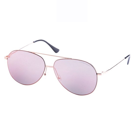 Wk Apeirom High End Nylon Polarized Zonnebril met metallic roze REVO Coating-Hoge kwaliteit met gouden Zinc alloy Frame-Nylon polarized UV400 lens met anti reflectie laag met sterk flexibel vederlicht montuur-100% verwering van UVA,UVB,UVC van Wk Apeirom — afbeelding 5