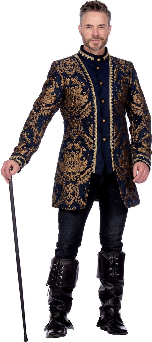 Luxe Brokaten Jas Lord Kasteelrots Man