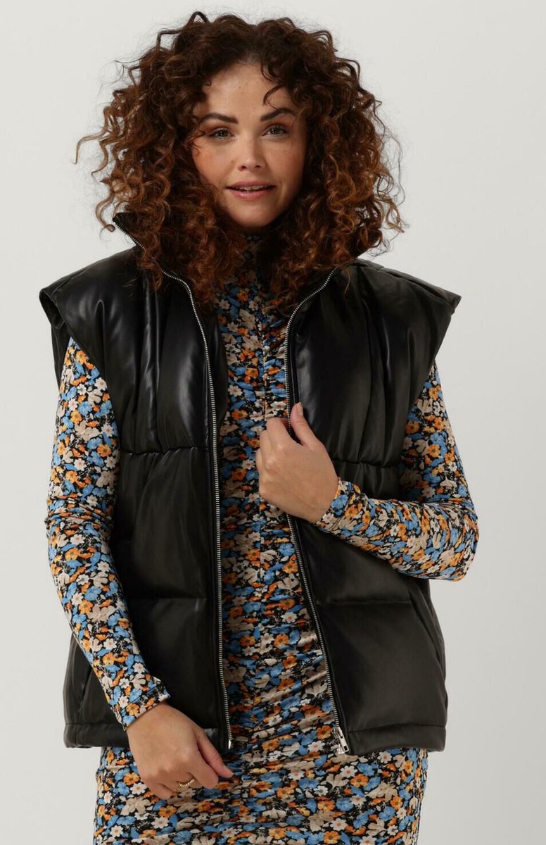 Circle Of Trust Stella Bodywarmer Jassen Dames - Winterjas - Zwart - Maat XS