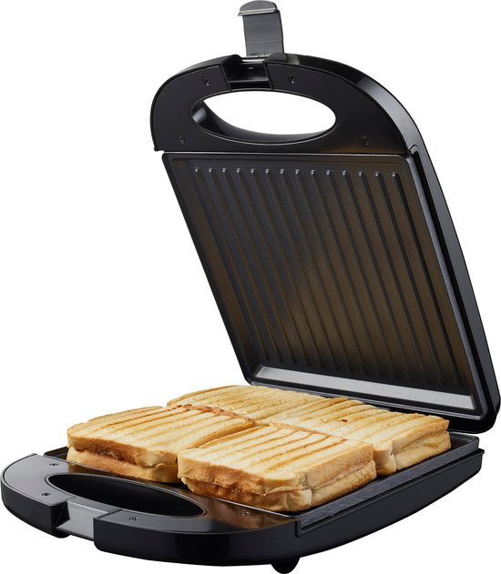 Tomado - Tosti ijzer - Tosti apparaat - PFAS vrij - Zwart