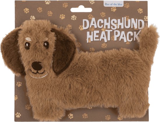 Coussin chauffant Teckel - Teckel - Heatpack - Sac à noyaux - 22 x 15 cm - Micro-ondes - Micro-ondes