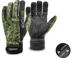 Neopreen Vingerhandschoenen L Waterdicht Dames Vis Jacht Handschoenen Fleece Gevoerd Polssluiting