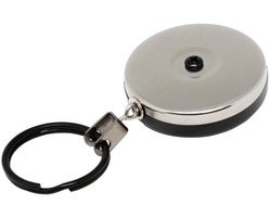 Key-Bak 2 Inch EDC Retractor #4 Stainless Steel Chain