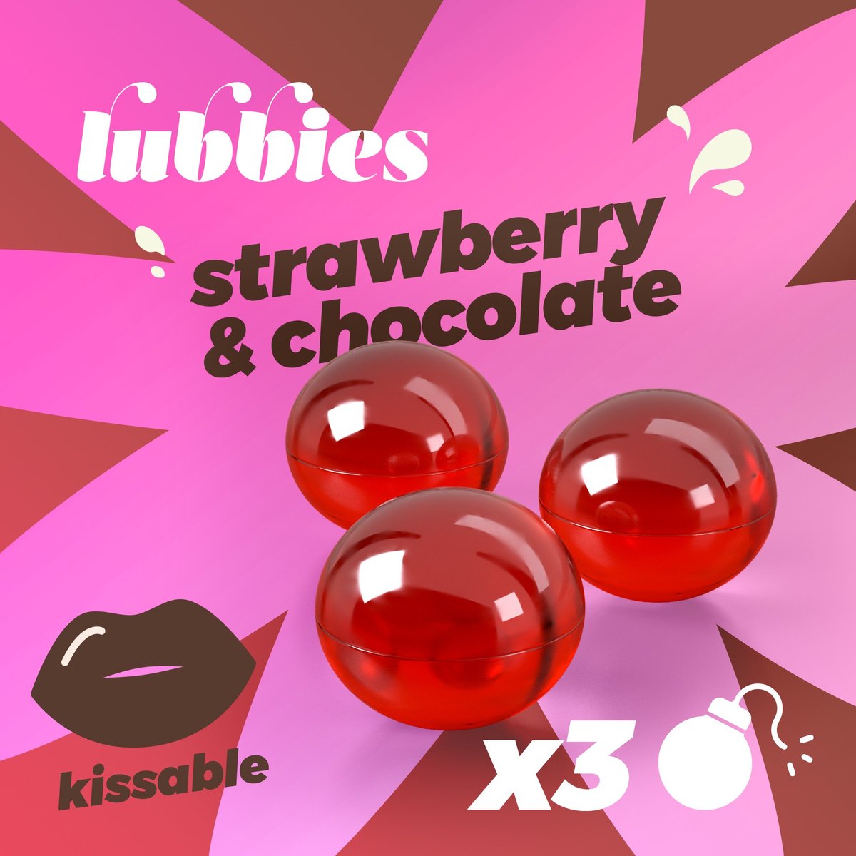 Goedkoopste Kissable Oil Massage Ballen Aardbei & Chocolade