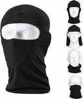 Knaak Bivakmuts - Zwart - Bivak Muts Nekwarmer - One Size/Unisex - Gezichtsmasker - Zwart - 1 Stuk