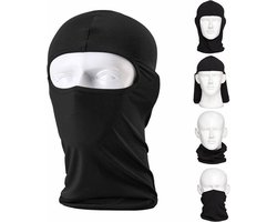Knaak Bivakmuts - Zwart - Bivak Muts Nekwarmer - One Size/Unisex - Gezichtsmasker - Zwart - 1 Stuk