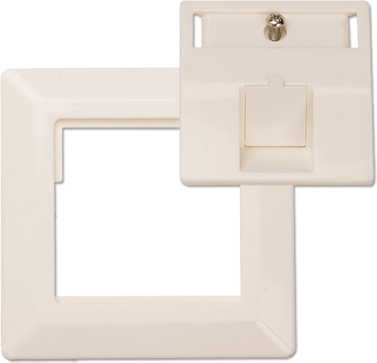 Cover Hirschmann IDC cover plate (white) - afdekplaat