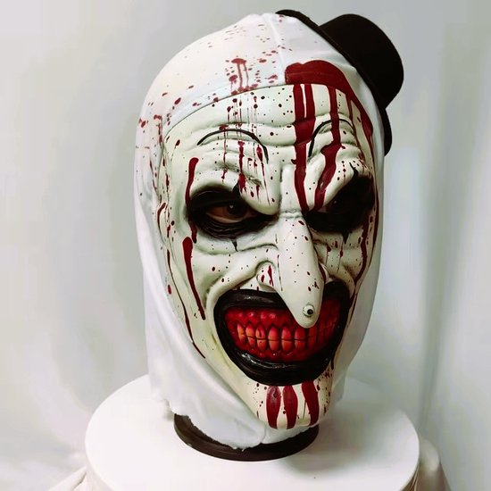 Terrifier masker - Terrifier verkleedpak - Terrifier kostuum - Clown masker - Enge maskers - Killer Clown kostuum - Scary masker - Horror masker - Halloween masker - Eng masker - Griezel - Zombie masker - Spook masker - Carnaval masker