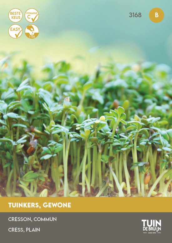 Tuin de Bruijn® zaden - Tuinkers Alenois