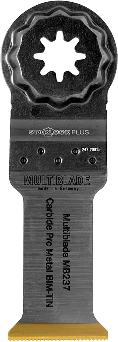 Multiblade Starlock Plus zaagblad HM MB237, tin-coating