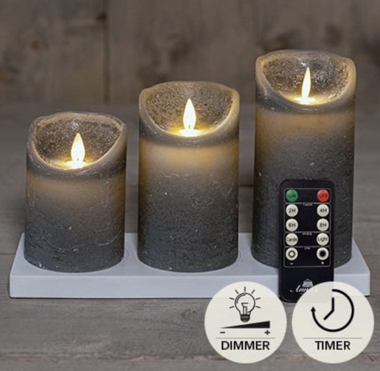 CASALUX Led-kaars in glas aanbieding bij ALDI