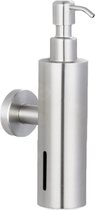 Pompe à Savon VDN Stainless - Distributeur de savon mural - Argent - Suspendu - Acier inoxydable