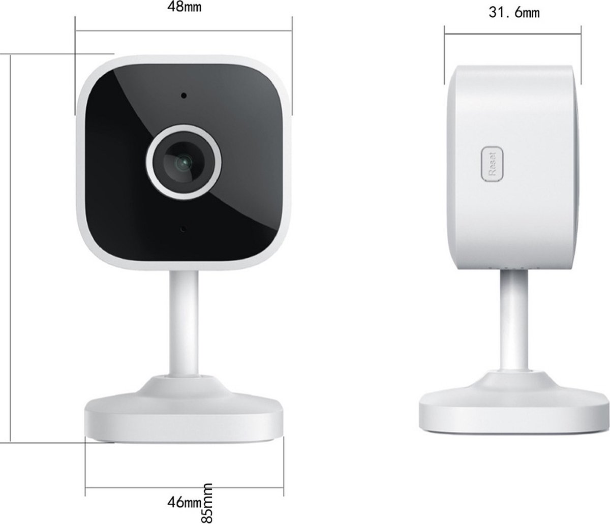 Tuya Babyfoon met Camera Roze - Huil- en Bewegingsdetectie - afbeelding 3