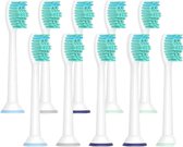 Bol.com 10 Opzetborstels voor Philips Sonicare aanbieding
