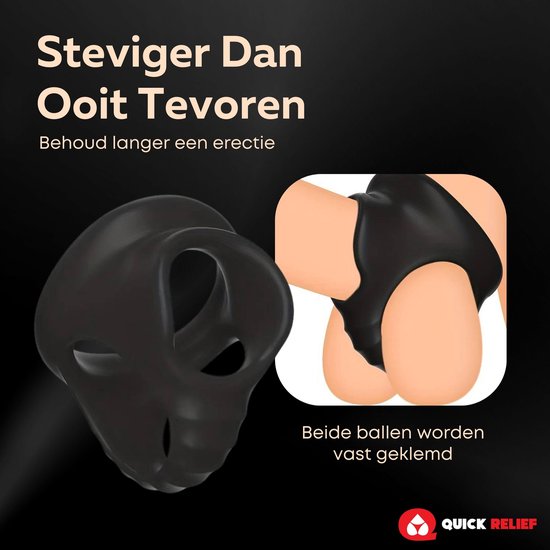 hoe gebruik je een penisring Fifty Shades Of Grey - Siliconen penisring main image 0