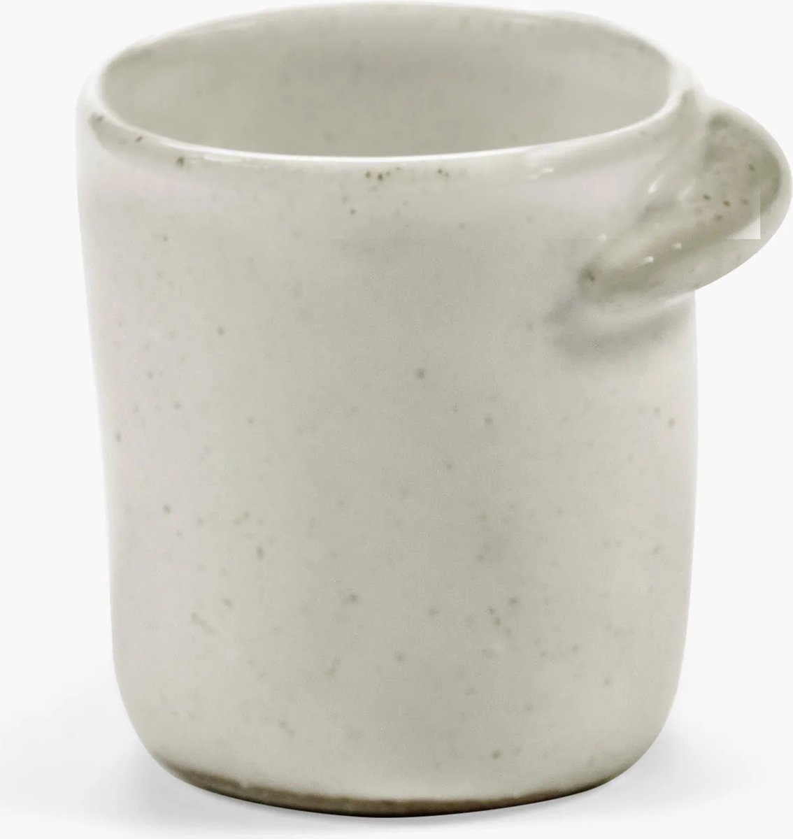 Serax Uncharted Out of Lines espressobeker zonder oor 7cl off white (set 2 stuks)