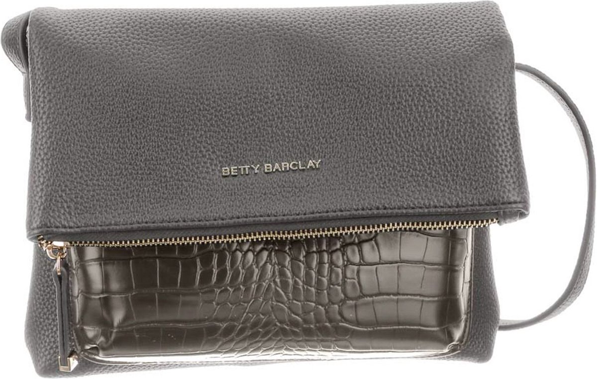 Betty Barclay Schoudertas Falp Bag Antracite Antraciet