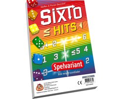 White Goblin Games - Sixto: Hits - Dobbelspel - 1 tot 6 spelers - Uitbreiding - nieuwe mogelijkheden