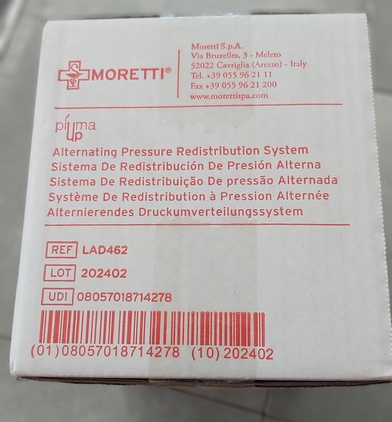 Moretti Anti-decubitus matras en Pomp voor Optimaal Comfort en Doorligwondenpreventie van Merkloos — afbeelding 2