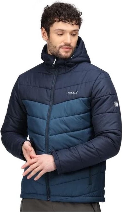 Regatta Heren Nevado Winterjas Navy Blauw Maat M