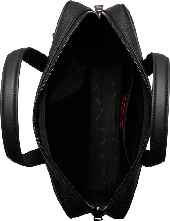 Sac De Bureau HUGO Ethon 3.0 Document Case - Pour Ordinateur Portable - Noir - Polyester Recyclé - 38x31x4.5 Cm