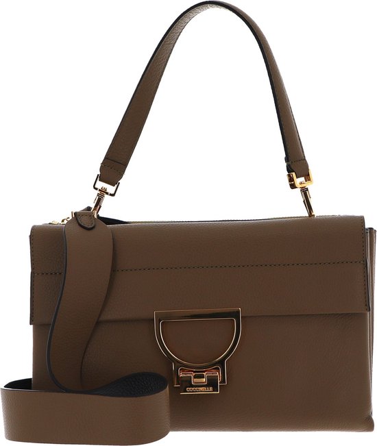 COCCINELLE Cuir Sac à main Sac à épaule bandoulière Arlettis Handbag Moss Green Vert