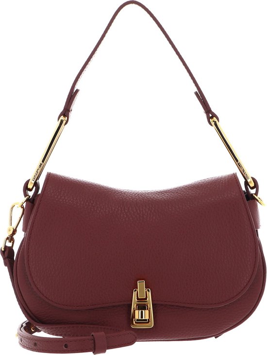 COCCINELLE Cuir Sac à épaule Sac à épaule bandoulière Magie Soft Shoulderbag Grained Leather Brandy Brun